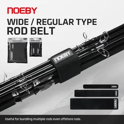 Noeby Correa Neopreno con Velcro para Cañas de Pesca