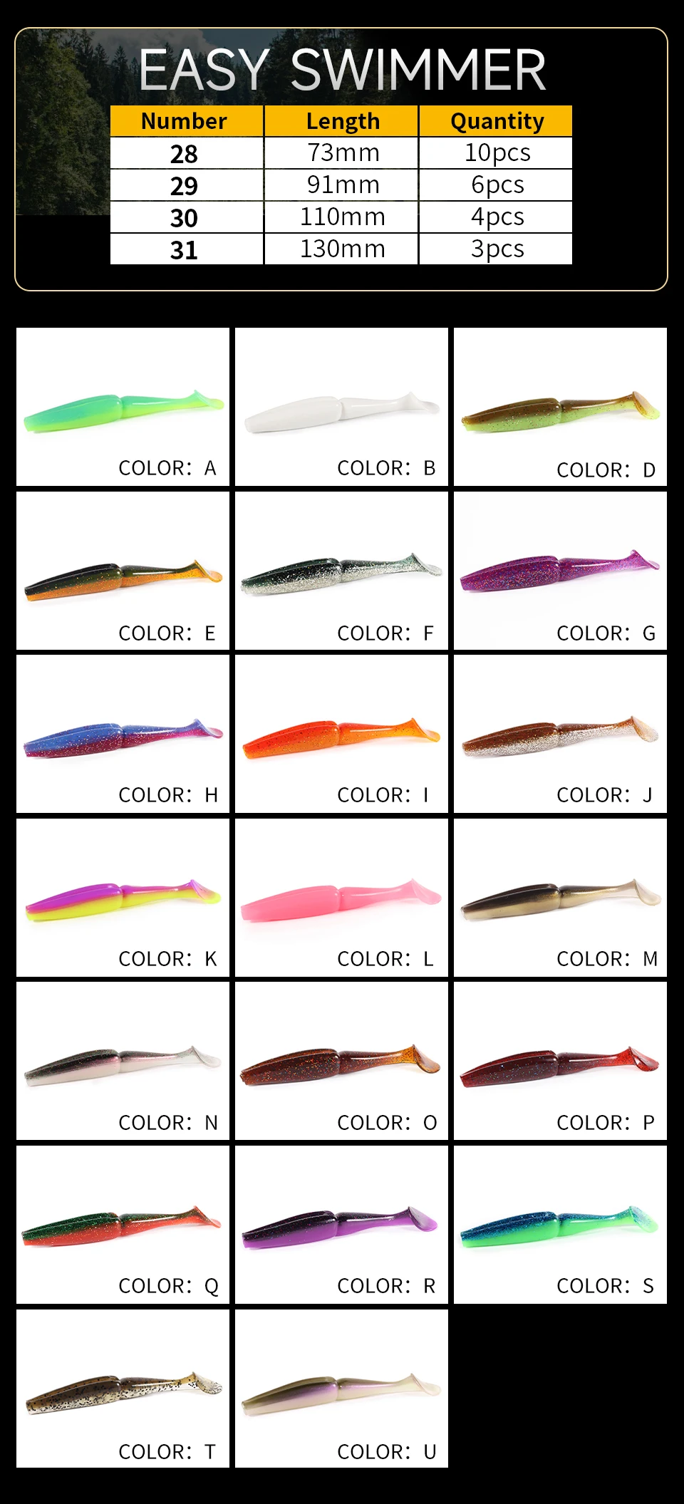 Señuelos listos para completar tu caja de pesca