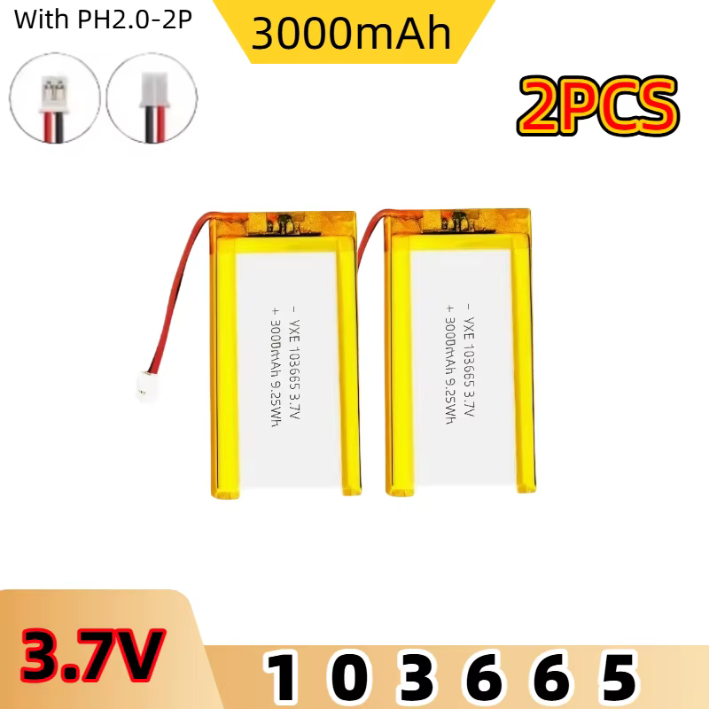 Batería LiPo recargable para cámara, GPS y auriculares - imagen 5