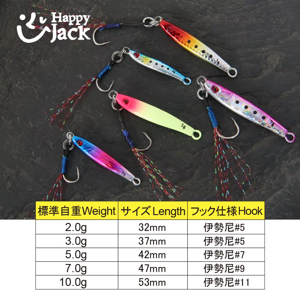 Jig Micro Metal 2-10g – Señuelo para la pesca de lubina y carpa - imagen 4