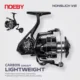 Carrete de pesca NOEBY NONSUCH V6 ligero de aluminio, freno 7 kg 6.2:1