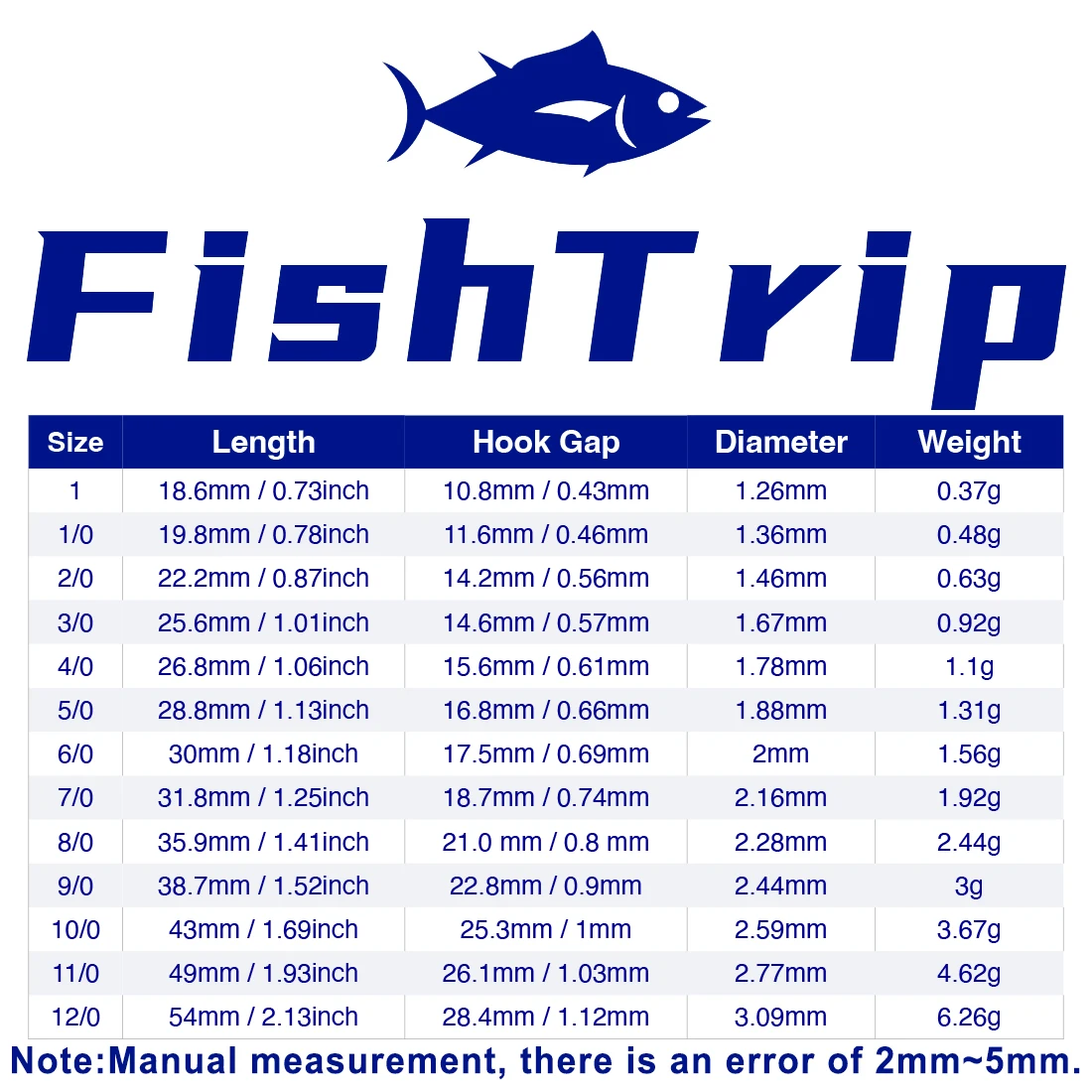 FishTrip Hoodlum Gancho pesado para cebo vivo agua salada