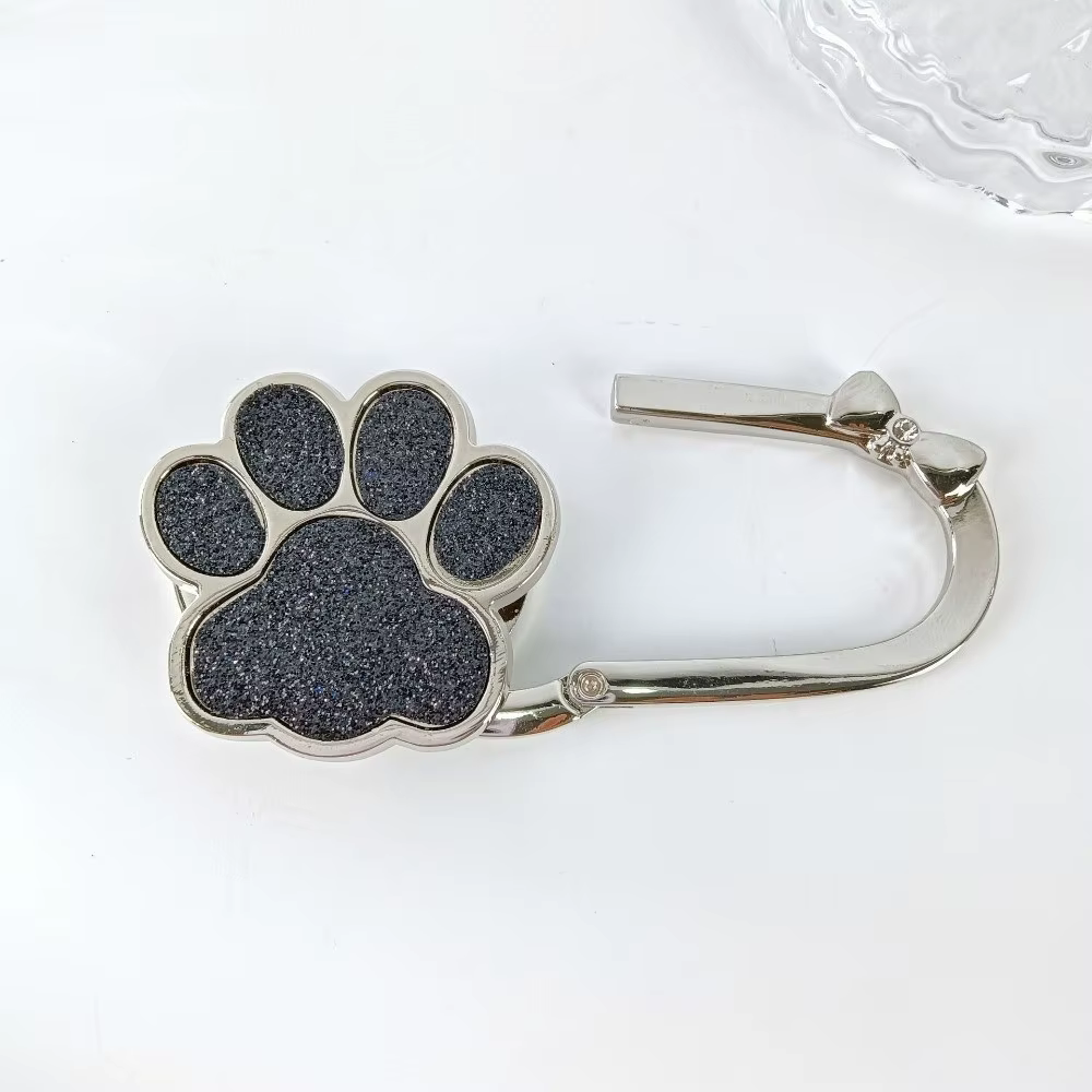 Colgador de Bolsos Diseño Patas de Gato Plegable y Ligero para Mesa