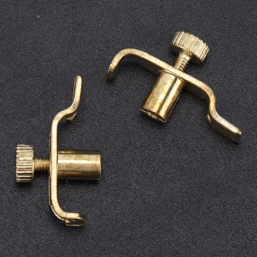 Ajustador afinación cuerdas metal profesional dorado para instrumentos - imagen 3