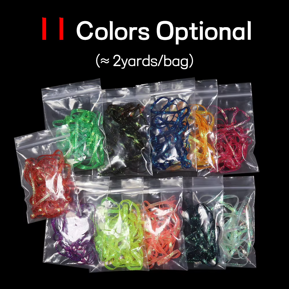 Trenza UV neon para atado de ninfa y streamer en agua salada - imagen 4