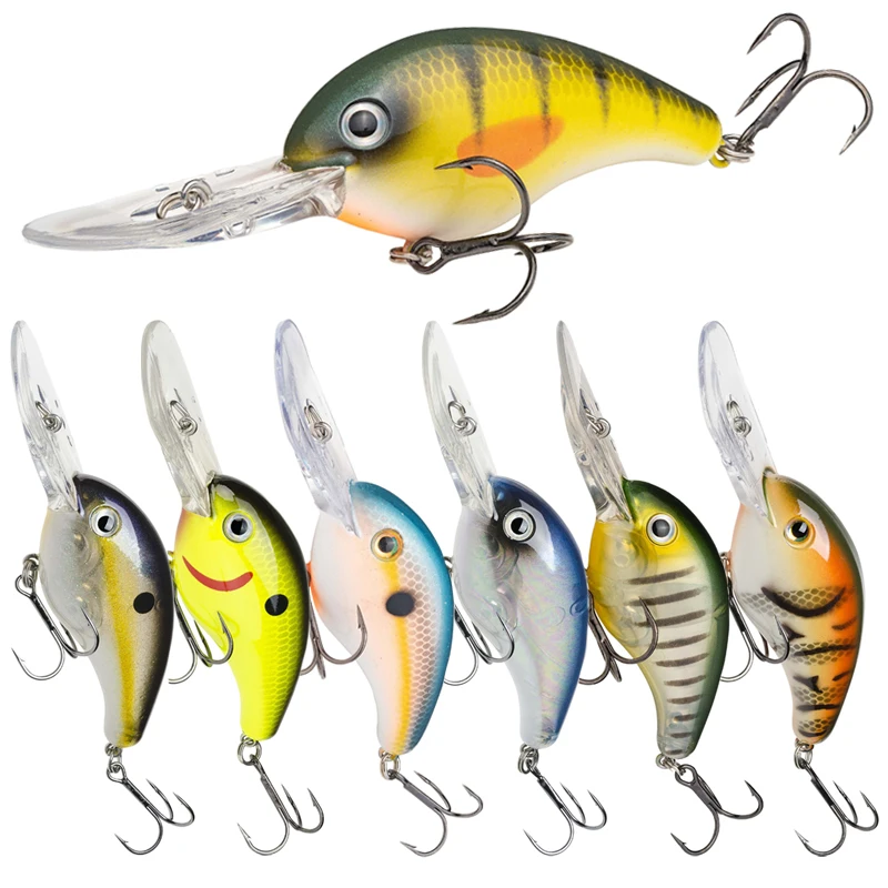 Crankbait de buceo profundo con lengua larga para lubina - imagen 5