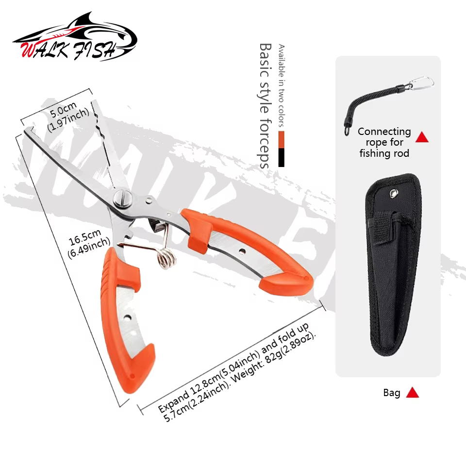 WALK FISH Mini Alicates de Pesca Acero Inox – Cortador Línea - imagen 5