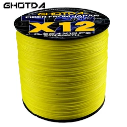 GHOTDA trenza multifilamento PE 20-120lb – 300m