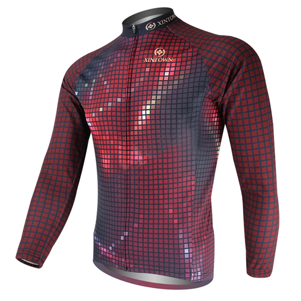 Camiseta térmica de lana para ciclismo de montaña MTB manga larga - imagen 2