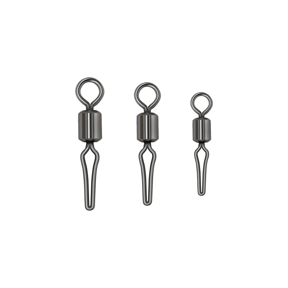 Conector clip Bazi americano alta resistencia para sedal pesca