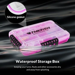 Caja Impermeable THKFISH – Organizador de Señuelos y Cebos Ajustable