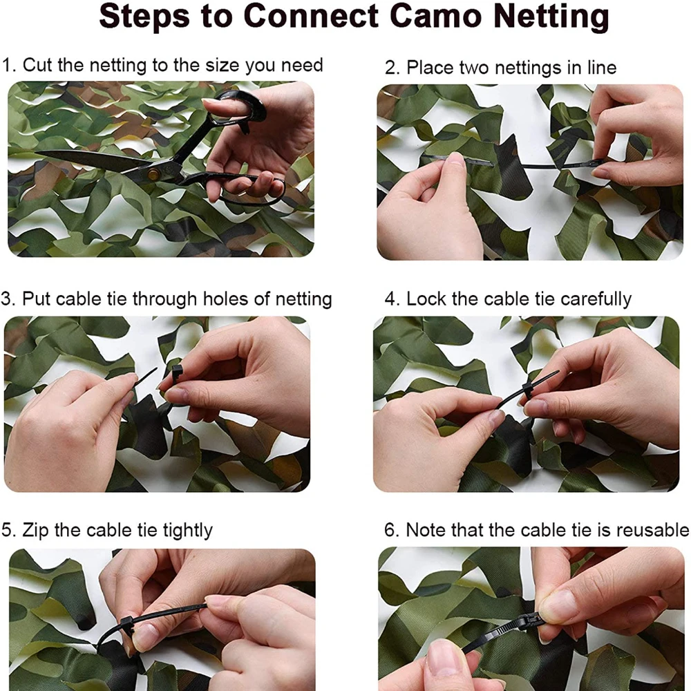 Hide woodland Red de camuflaje resistente para pesca - imagen 3