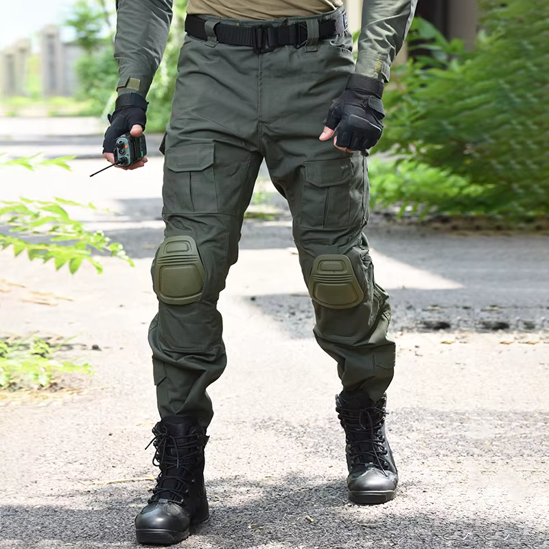 Han Wild Pantalones Tácticos de Pesca con Rodilleras - imagen 4
