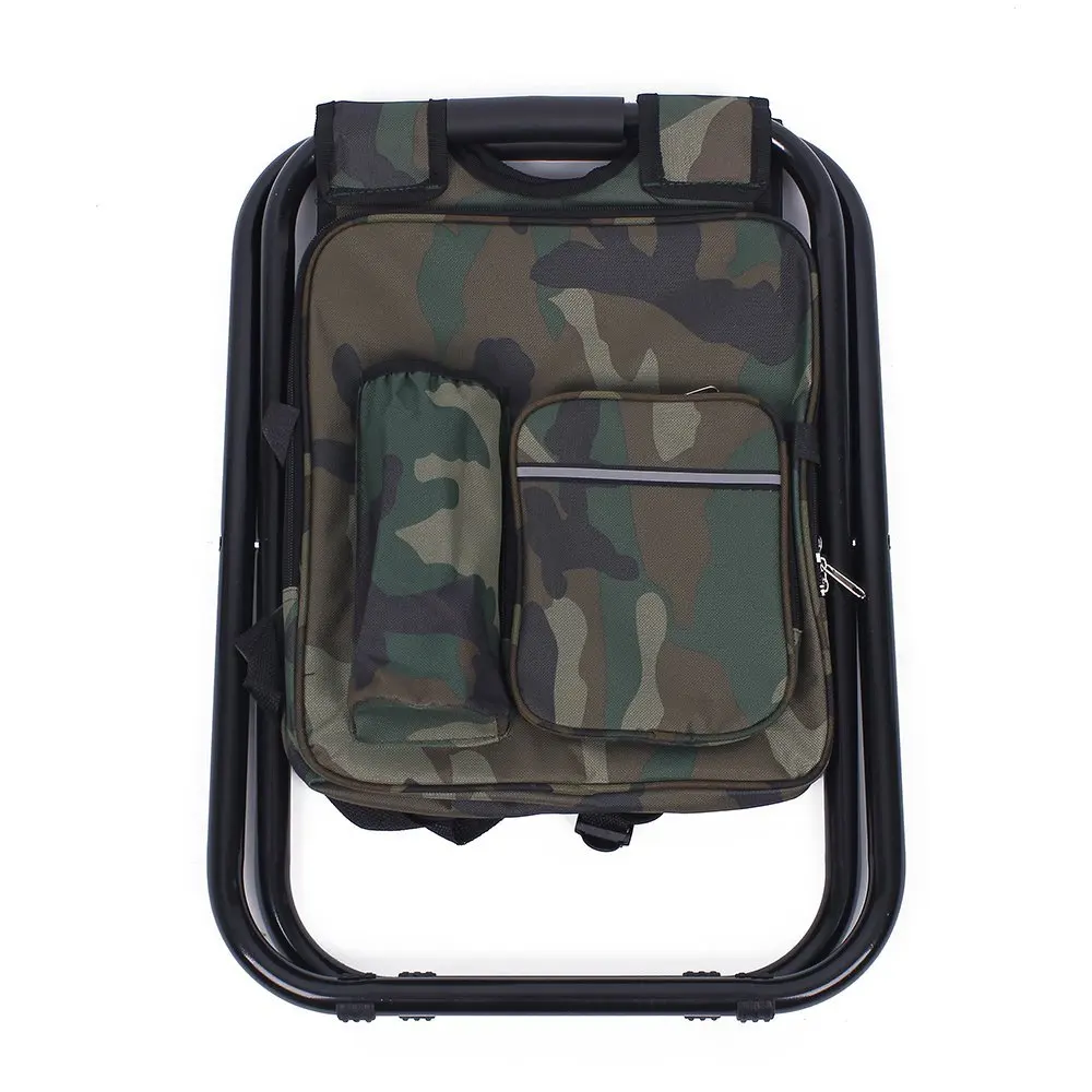 Asiento plegable elevado para pesca y aire libre