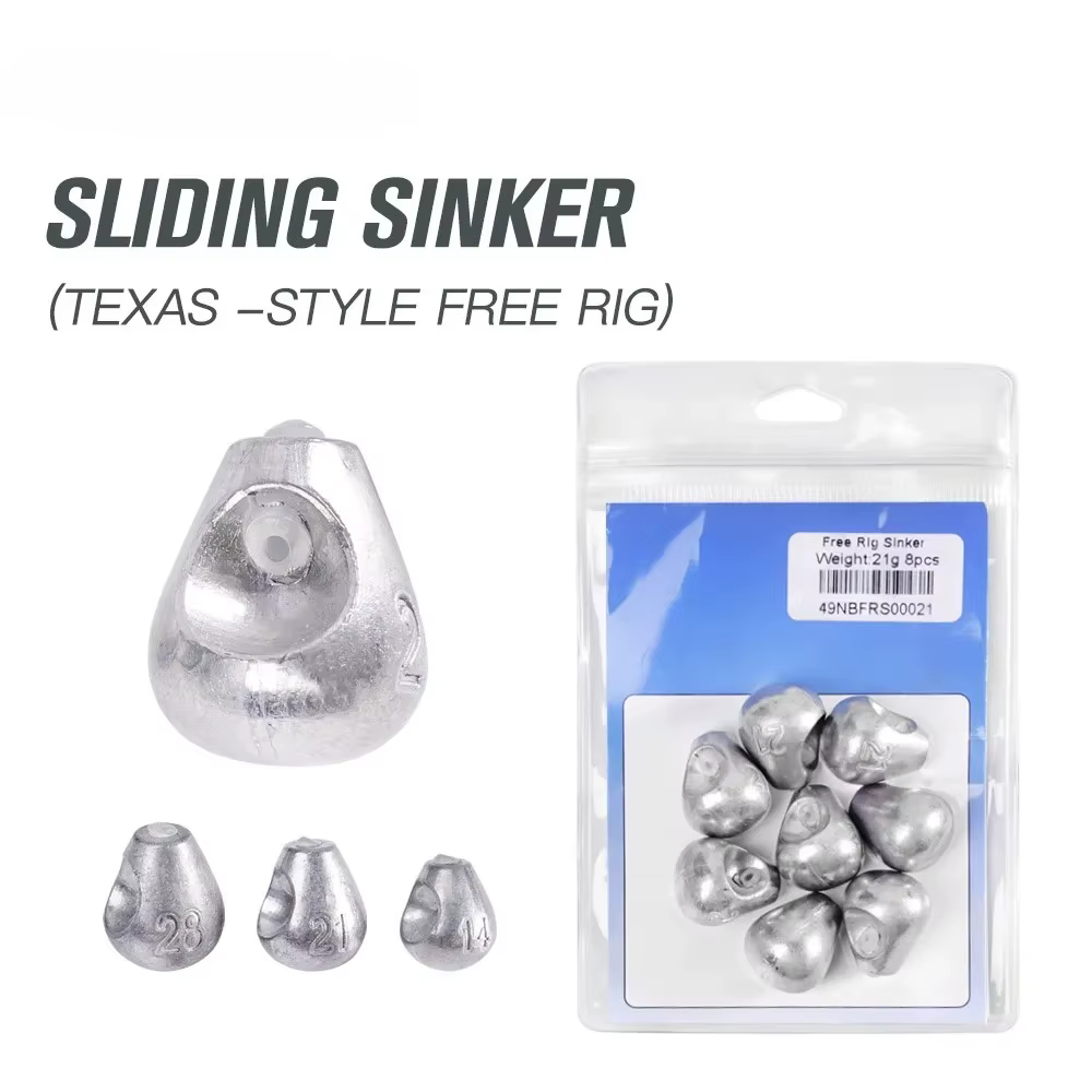 Noeby plomo lastrado Texas rig – ideal para vinilo y pesca - imagen 5