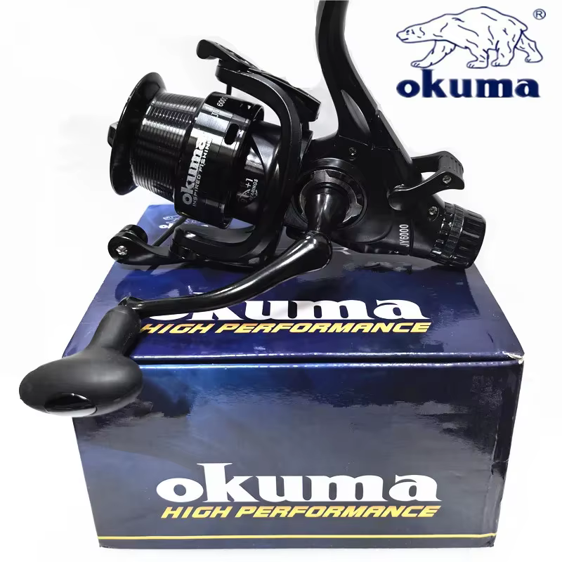 Carrete Okuma Doble Freno 18kg – Delantero y Trasero