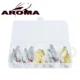 Señuelos de cucharas metálicas surtidas en kit con caja de aparejos - imagen 2