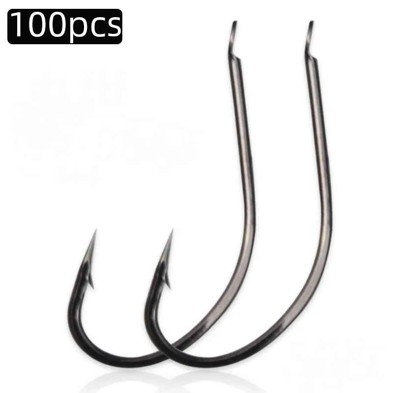 Anzuelos Jig Head de acero carbono con púas para carpa - imagen 5