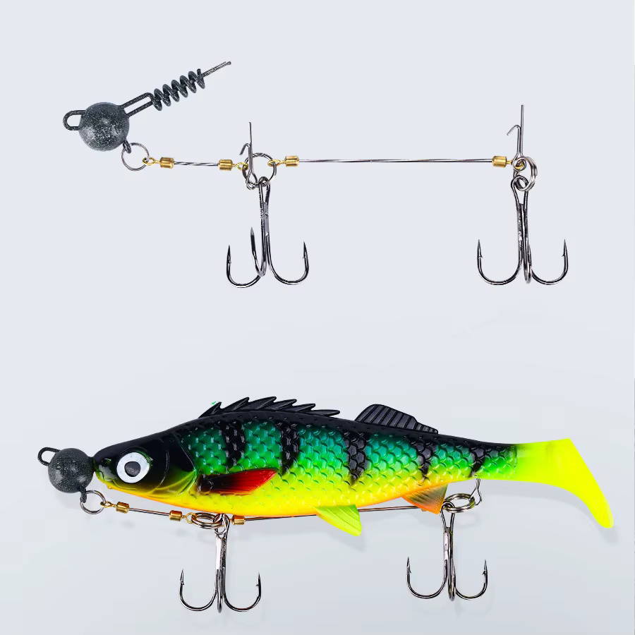 Plomo con tornillo para aparejos de pesca - resorte para colgar - imagen 2