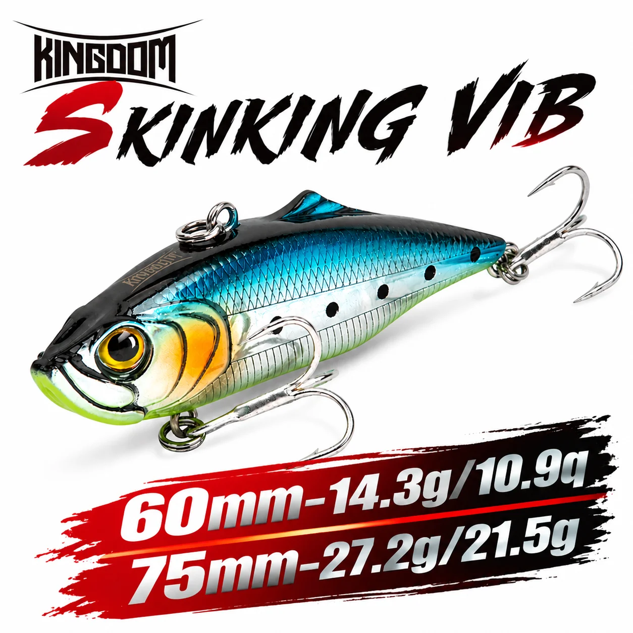 Kingdom Wobbler Swimbait Lucio Hundido Pesca Deportiva Artificial