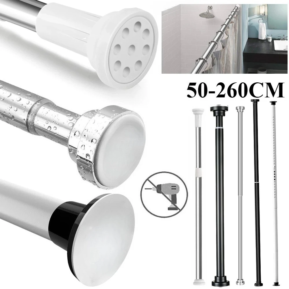 Varilla Telescópica con Resorte Ajustable 50-260cm