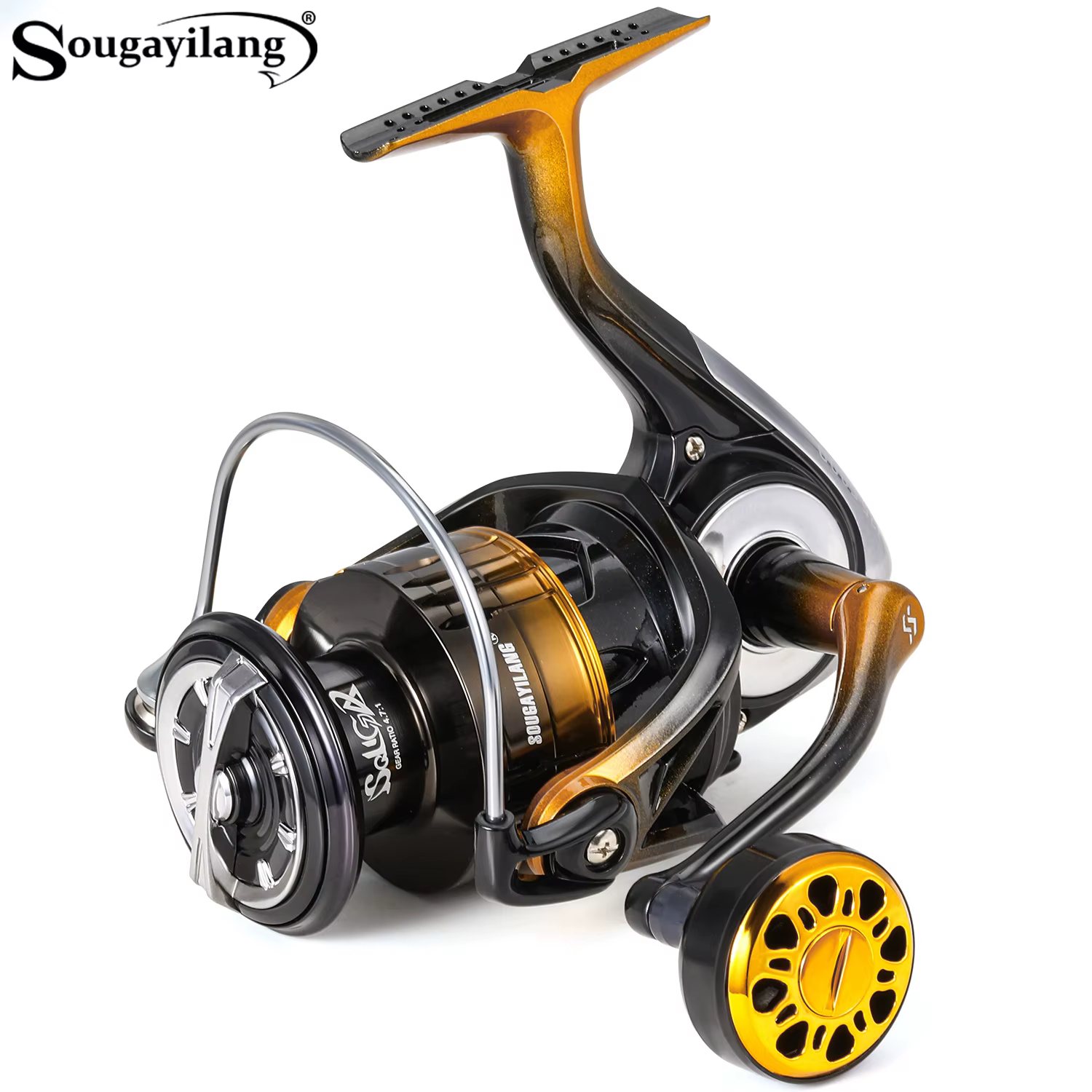 Carrete Spinning Sougayilang – 10kg arrastre, agua dulce y salada