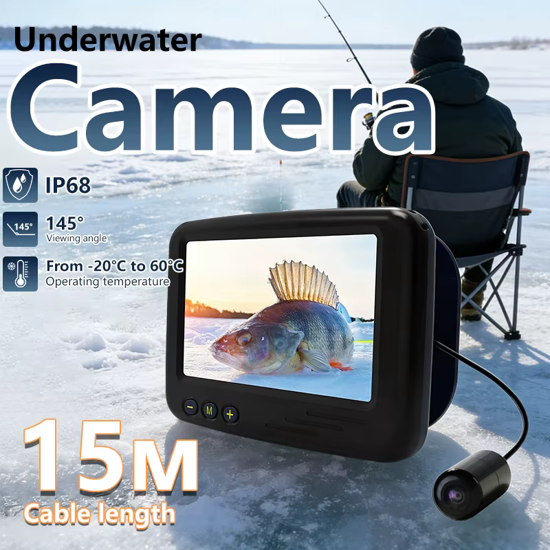 Cámara de Pesca Submarina YOUXIU con pantalla LCD de 4.3 pulgadas