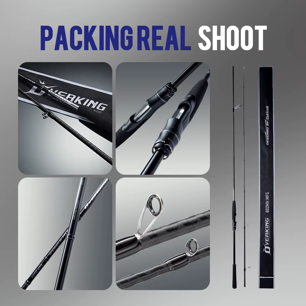 Caña Soloking Overking Longcast – Carbono 40T ultraligero para lubina