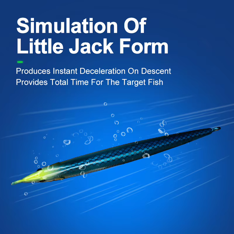 Jig Teaser J87B Little Jack – Señuelo Trolling hundimiento agua salada - imagen 3