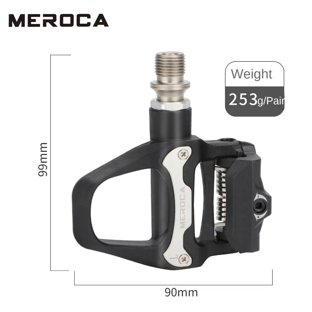 MEROCA R26 Pedales bicicleta carretera SPD-SL con bloqueo para calas - imagen 3