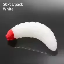 Vinilos de silicona biónica con forma de gusano para pesca deportiva - imagen 4