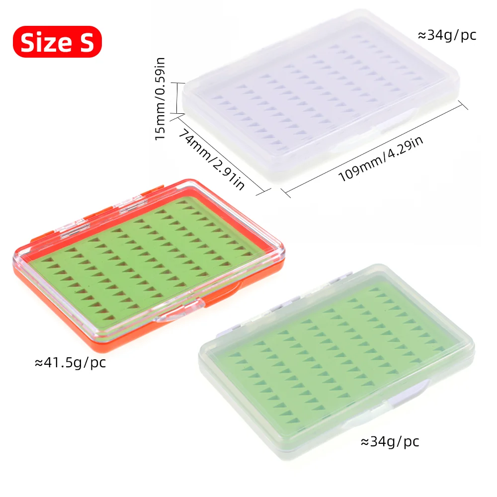 Wifreo Caja Portamoscas EVA Ultrafina - Nínfas y Midge - imagen 3