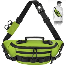 THKFISH Riñonera Pesca Impermeable Resistente Golpes Almacena Aparejos