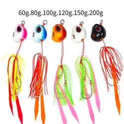 Jig metálico profesional de pesca para besugo, pargo y grouper en mar