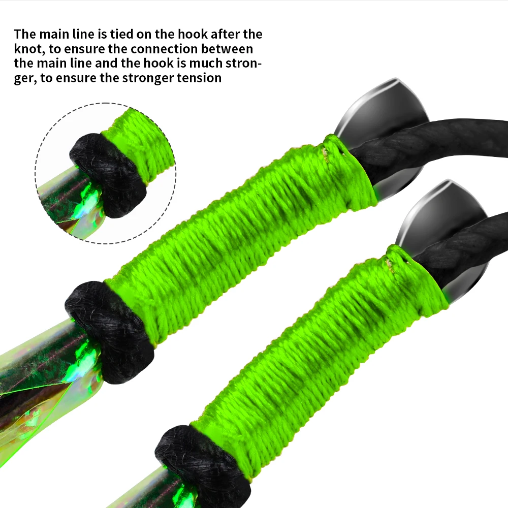 Anzuelos dobles para jigging con púas PROBEROS – Tipo mosca - imagen 5