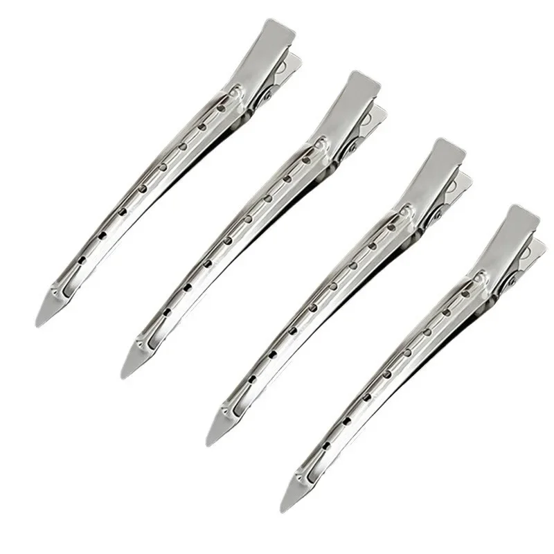 Pinzas de acero inoxidable para cabello – Largas profesionales - imagen 4
