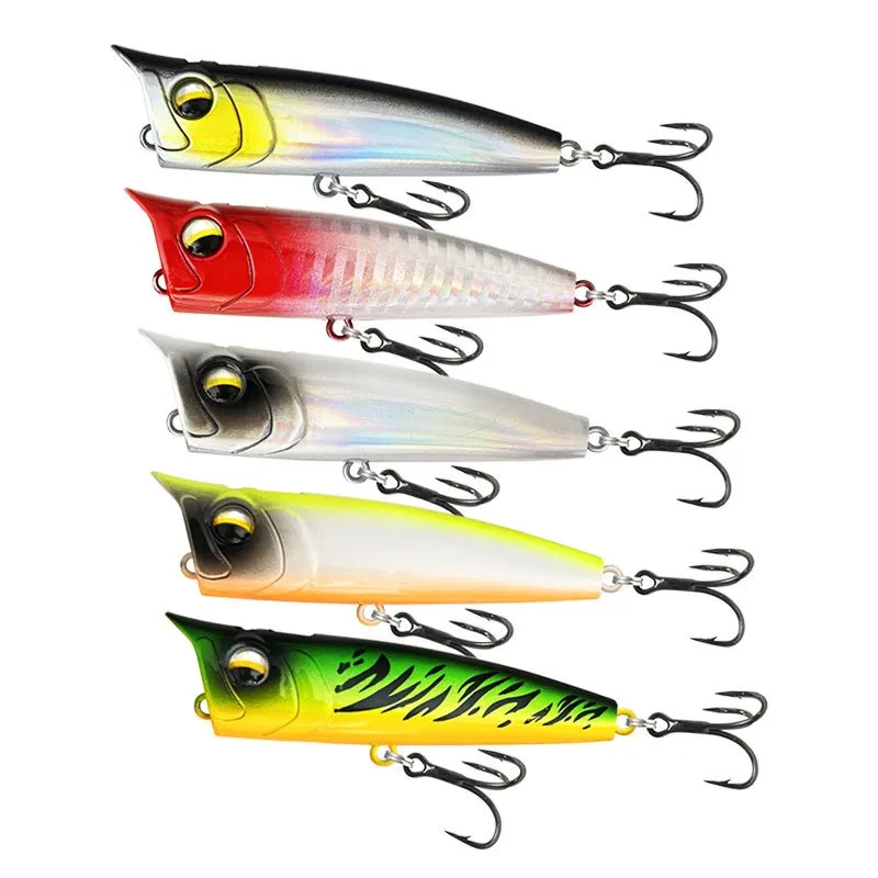Popper flotante de superficie para pesca deportiva en agua salada - imagen 2