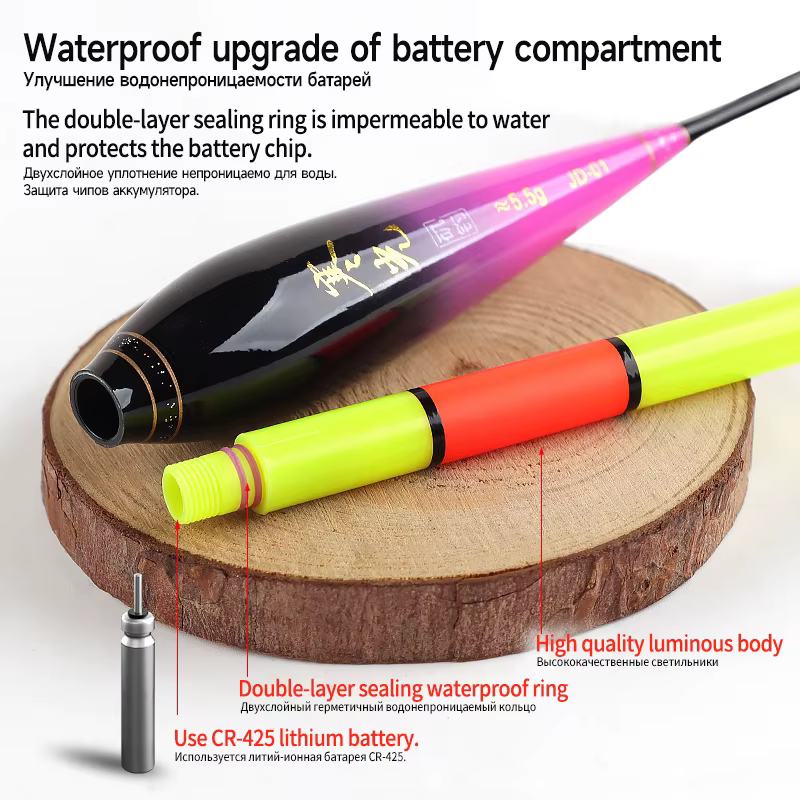 Boya de pesca Nano con sensor de gravedad y cambio de color - imagen 2
