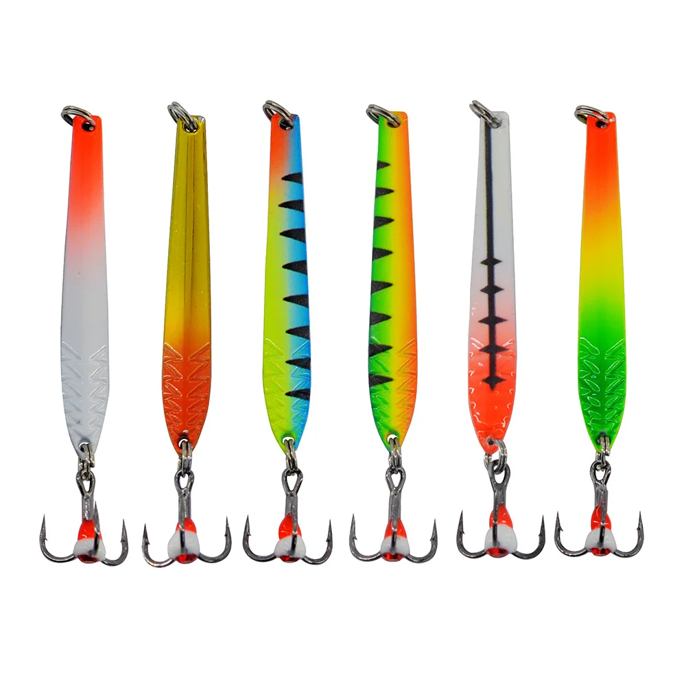 Jig metálico de zinc – Cuchara señuelo para pesca en hielo - imagen 4