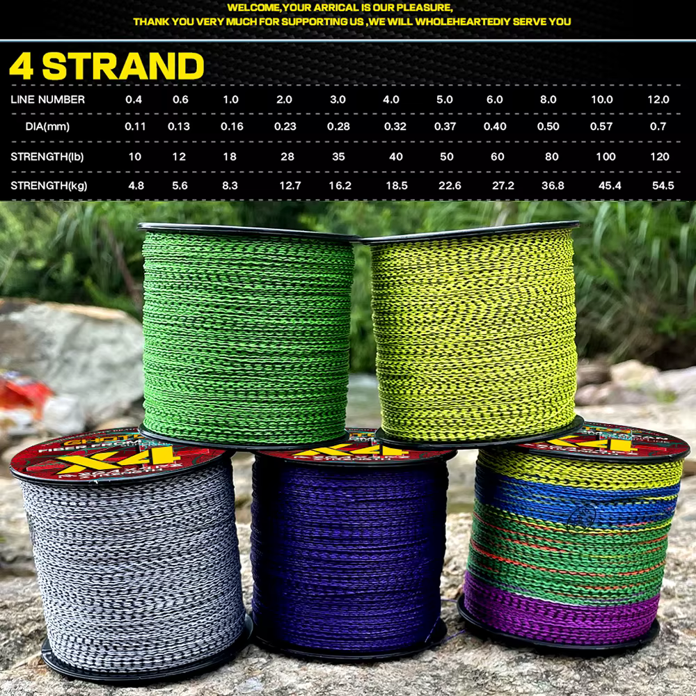 GHOTDA X4/X8 Sedal trenzado – Resistente - imagen 4