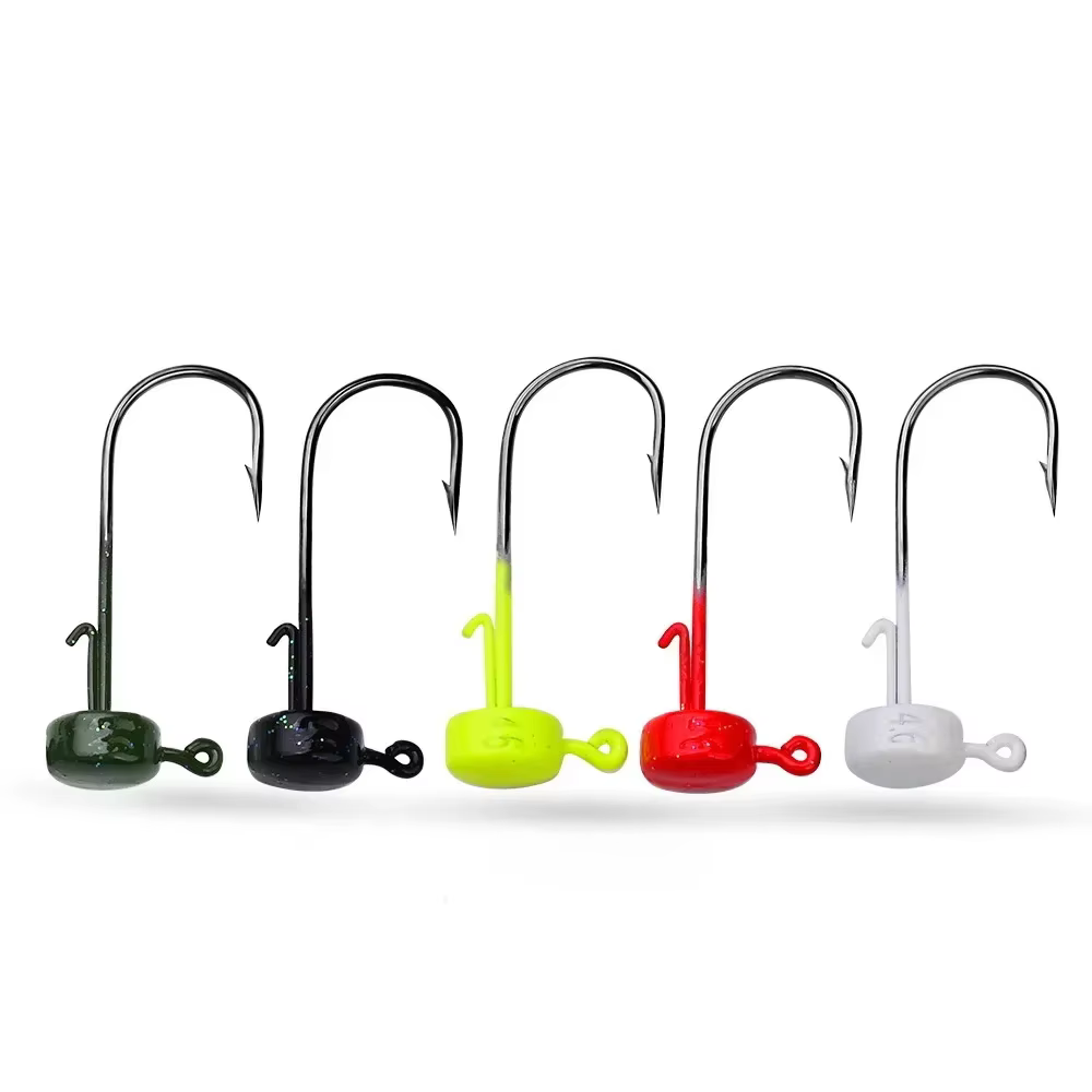 Anzuelos Jig Head Ned con púas afiladas para vinilo - imagen 3