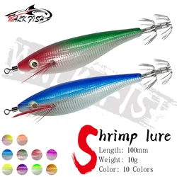 Señuelo luminoso calamar y gamba Walk Fish – Plantilla con spinner