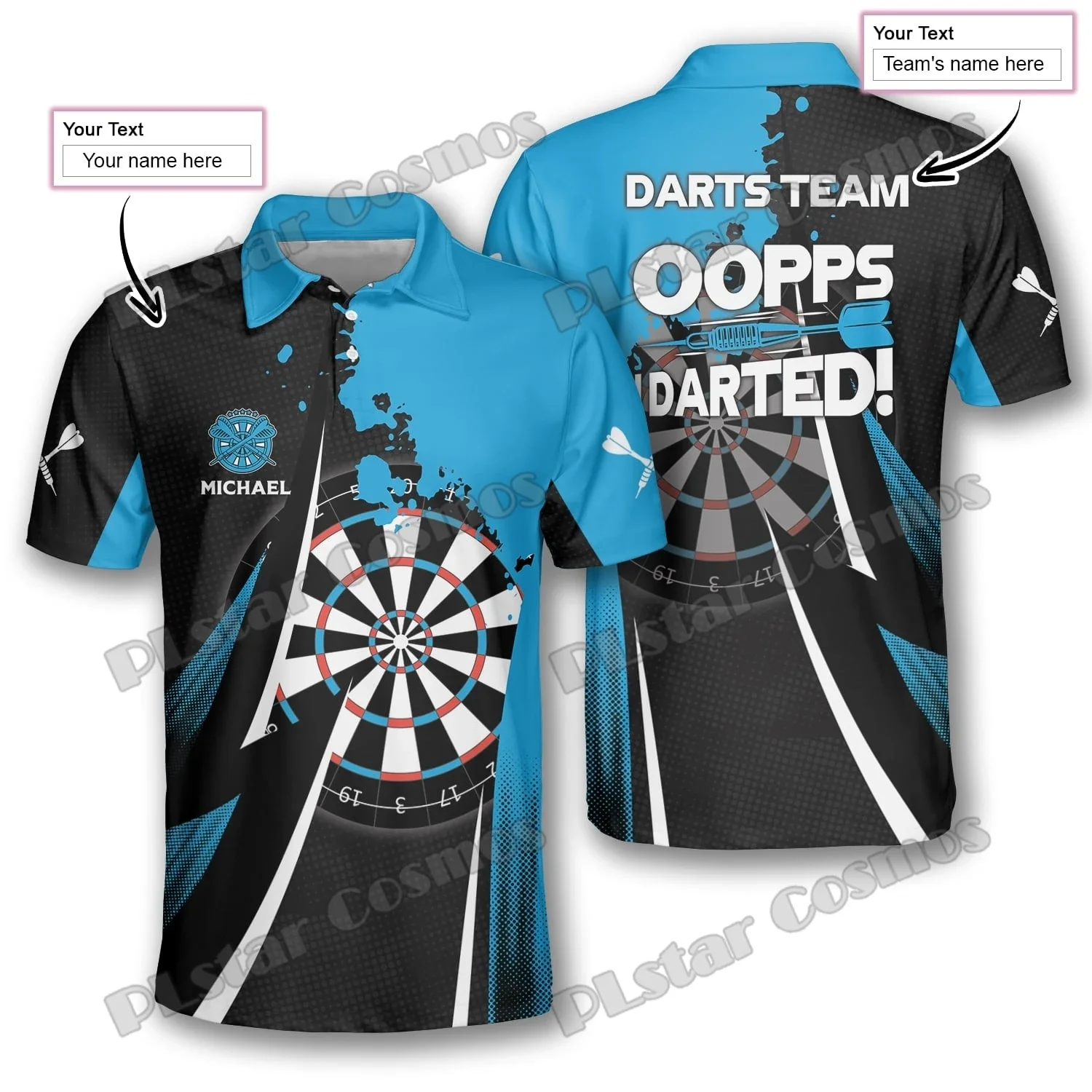 Polo de pesca PLP37 – Camiseta manga corta técnica para pescador - imagen 4