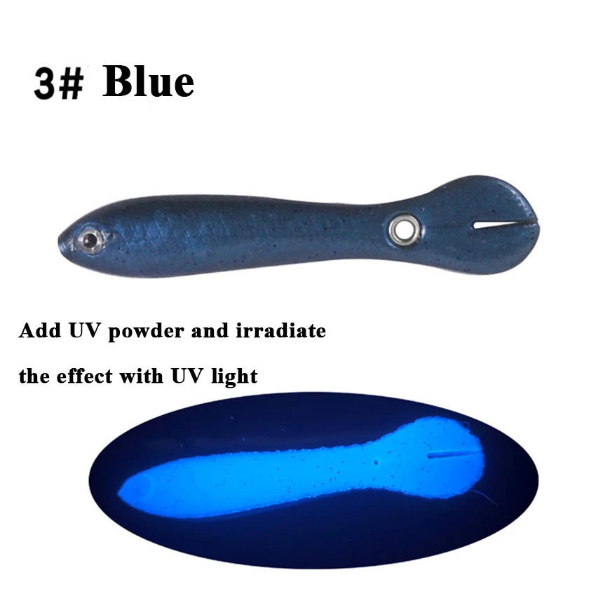Señuelo wobbler de silicona – Lombriz biónica para pesca ligera - imagen 5