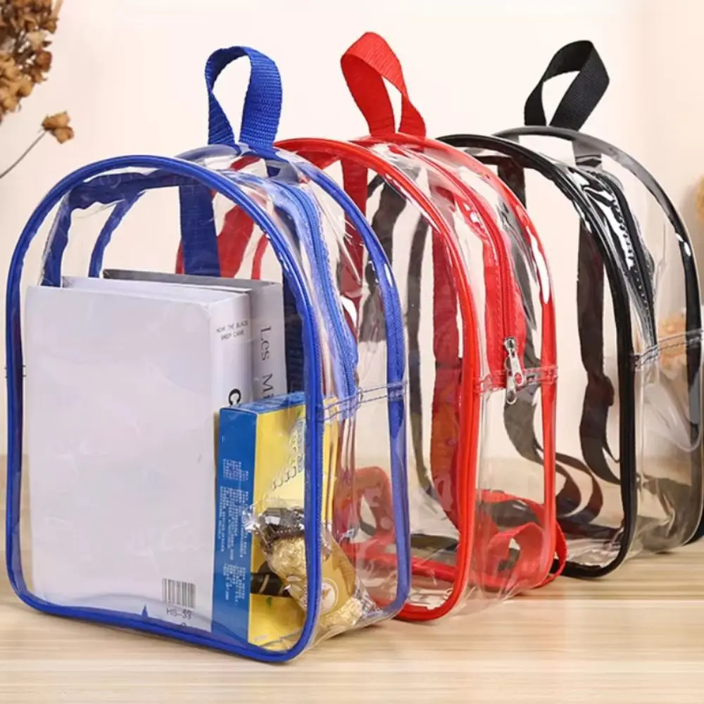 Mochila transparente impermeable PVC con cierre para teléfono playa - imagen 2