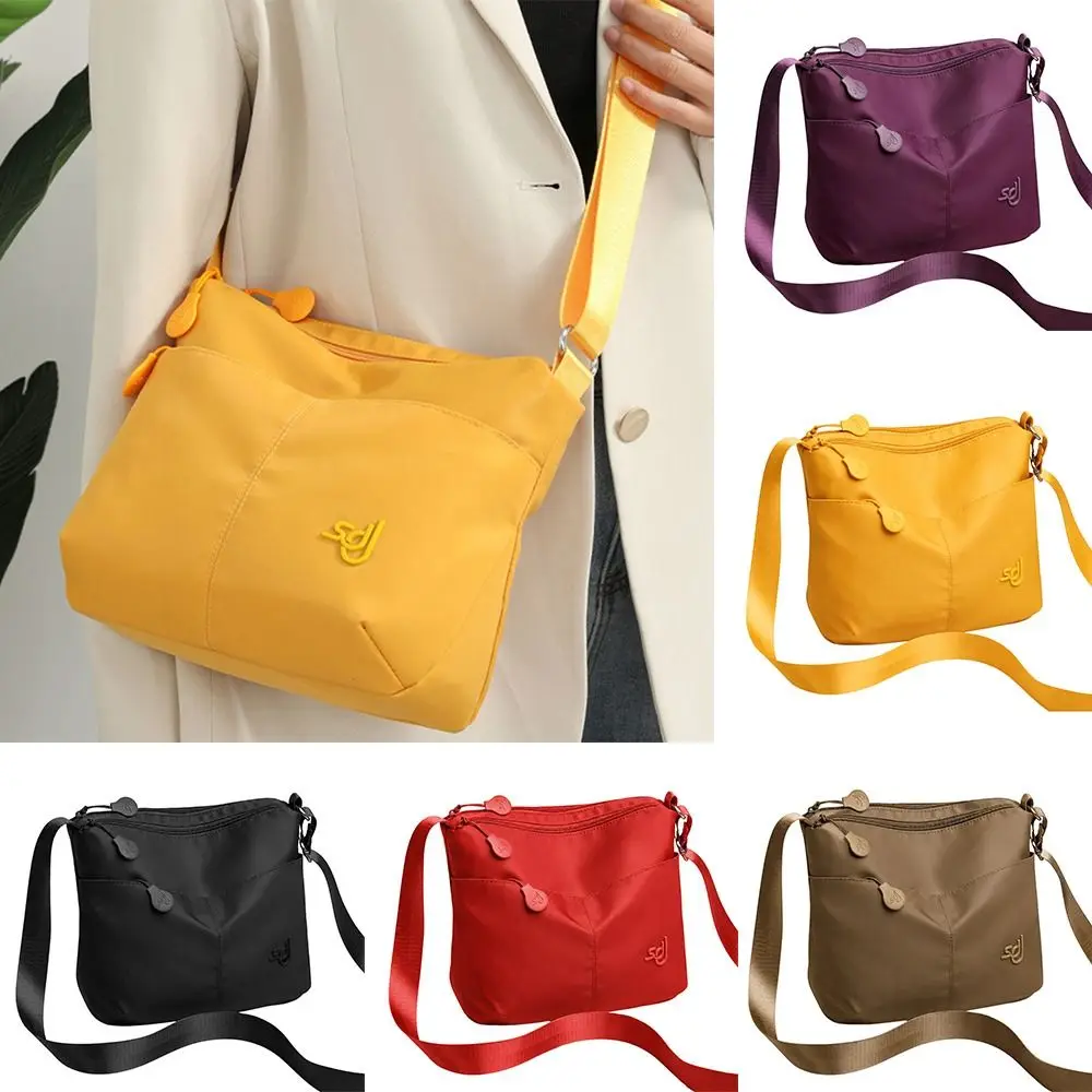 Bolso bandolera impermeable ligero de nailon con correa ajustable - imagen 5