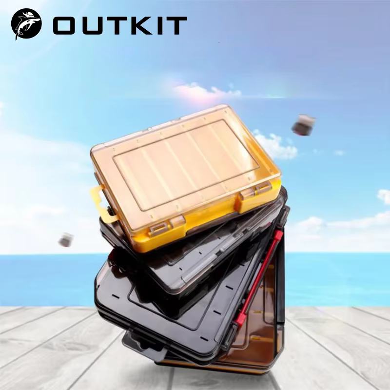 OUTKIT Caja de Aparejos de Pesca Doble Cara con Compartimentos - imagen 4