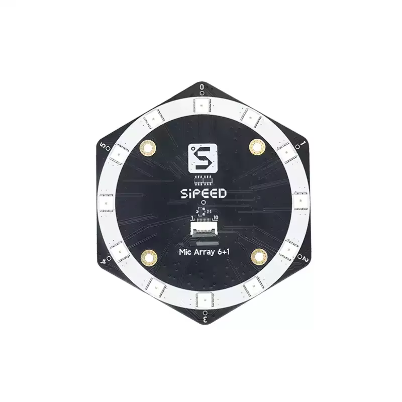 Sipeed Tarjeta de sonido USB con micrófono matriz y beamforming - imagen 5