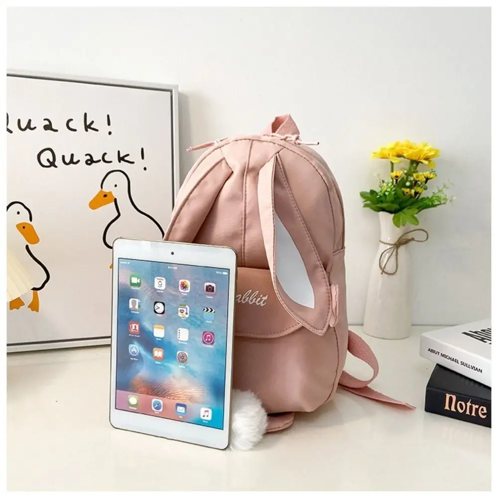 Mochila de viaje portátil con diseño de conejito - imagen 5