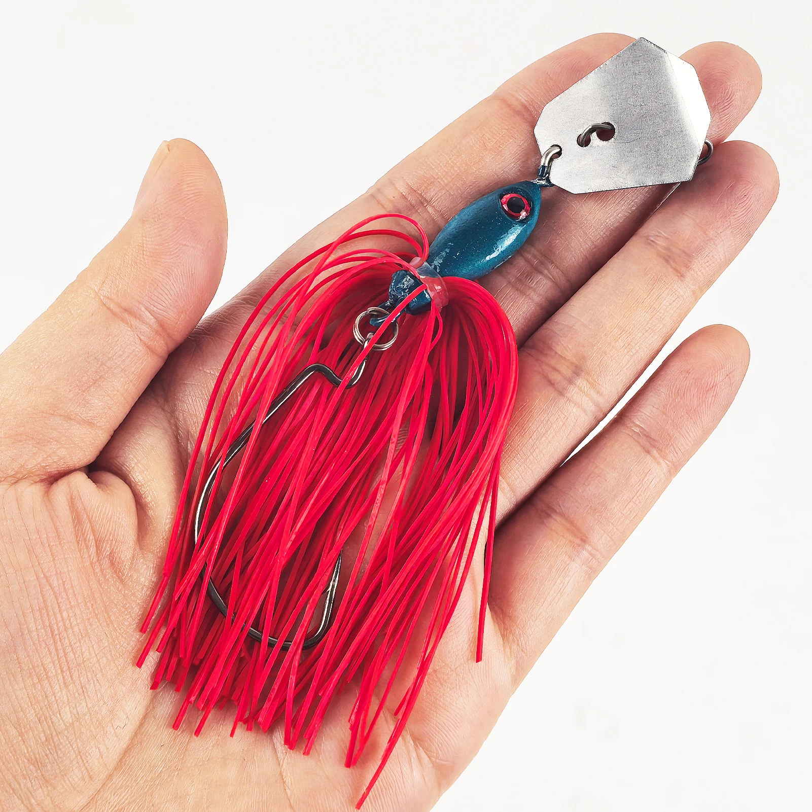 FREE FISHER Chatterbait para lubina y lucio – falda de goma - imagen 4